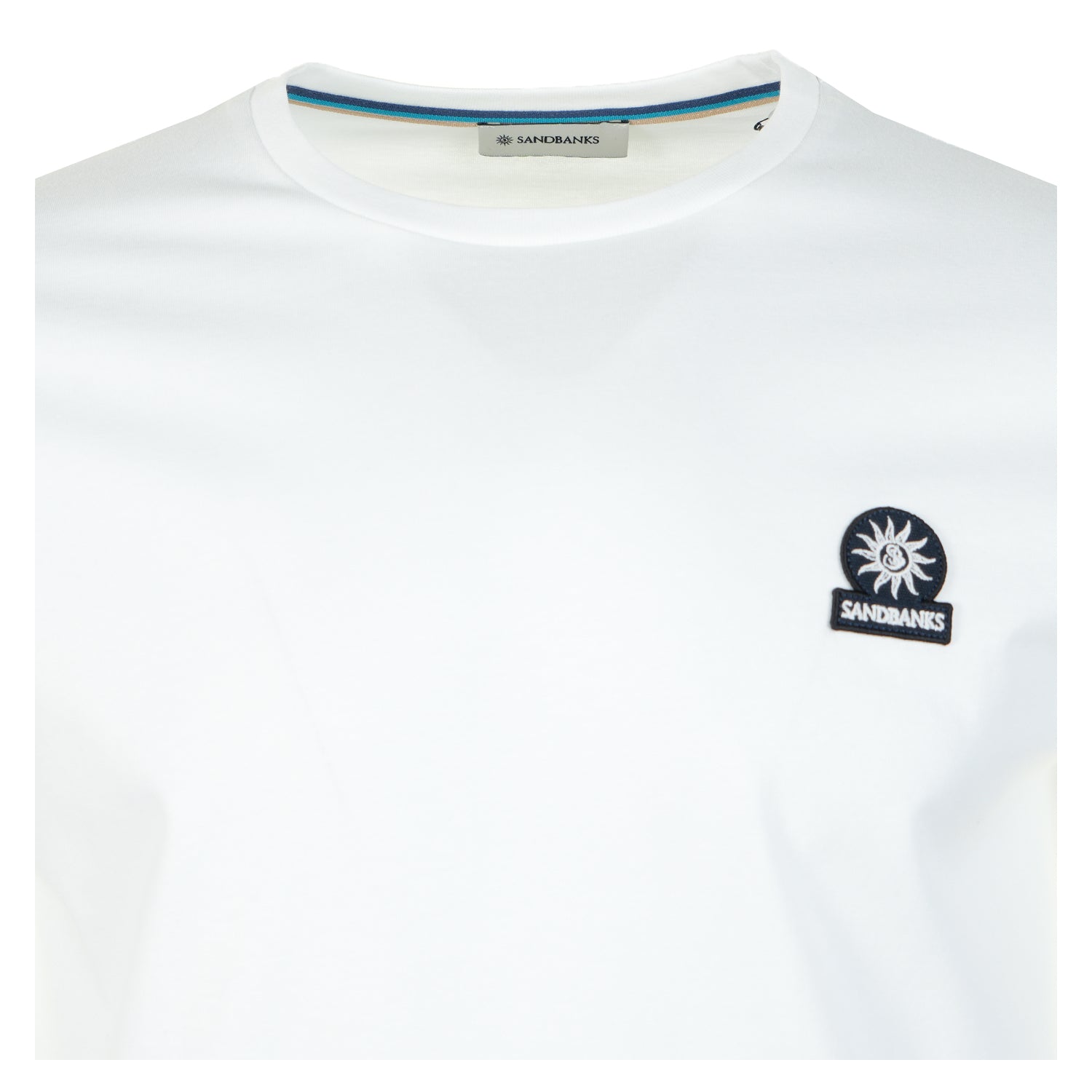 Badge Logo T Shirt White