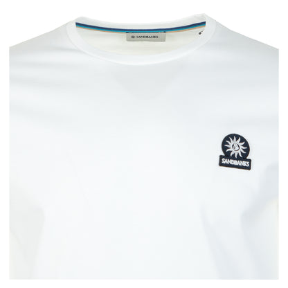 Badge Logo T Shirt White