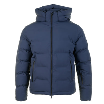 Waterproof Banks Puffer Jacket Navy