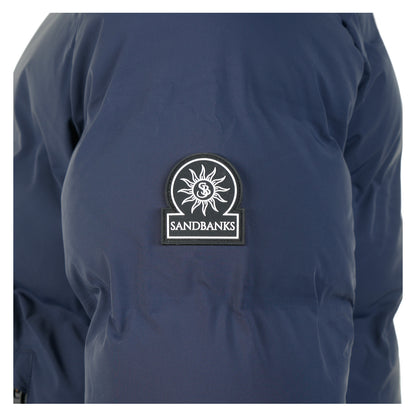 Waterproof Banks Puffer Jacket Navy