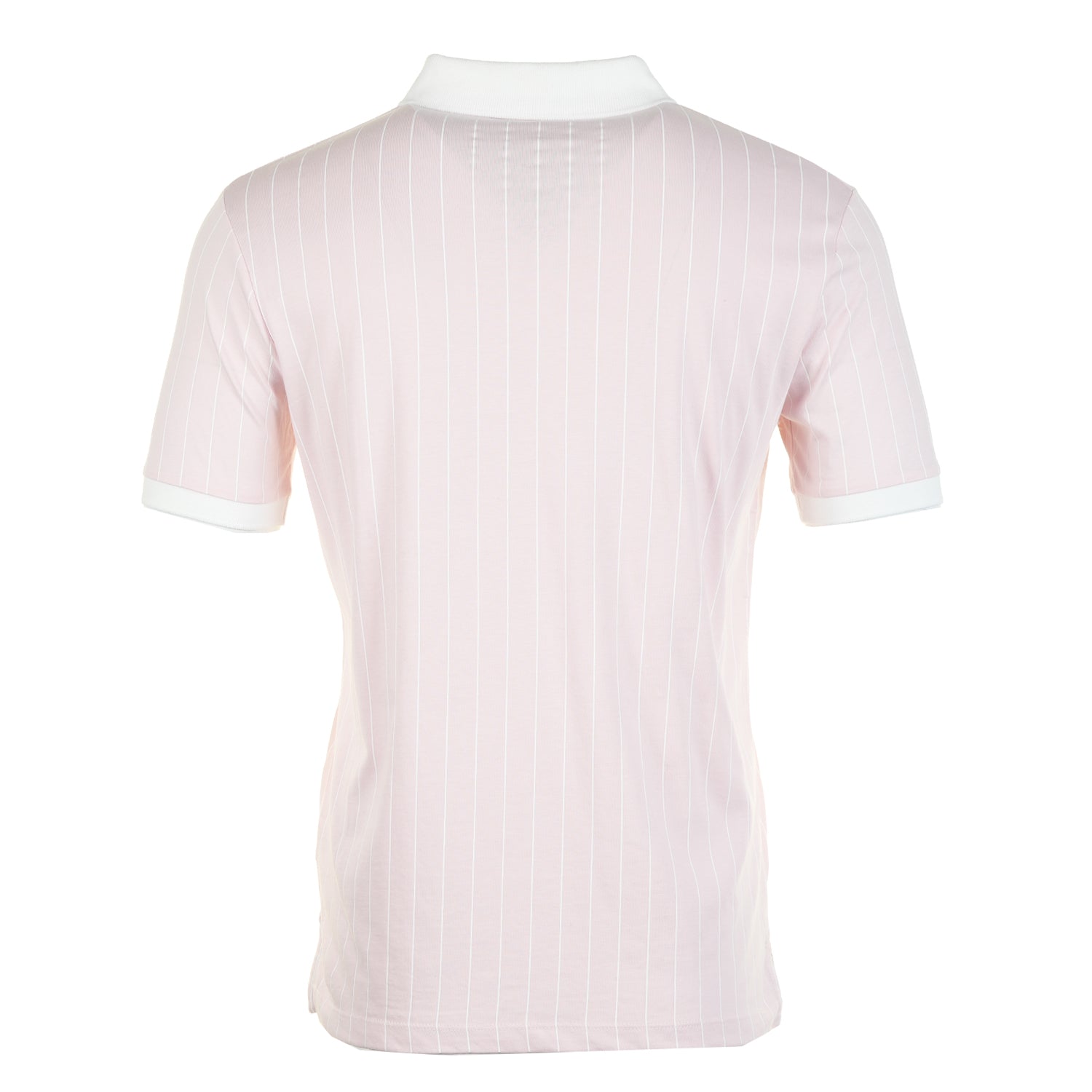 BB1 Classic Vintage Striped Polo Shirt Pale Lilac
