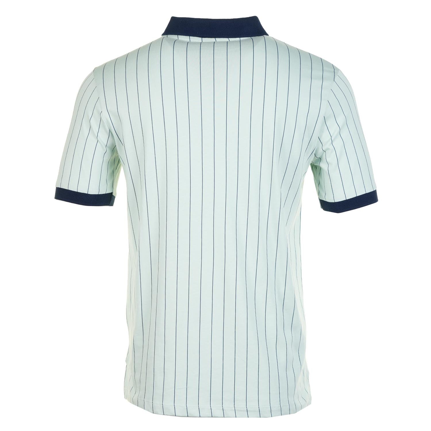 BB1 Classic Vintage Striped Polo Shirt Surf Spray