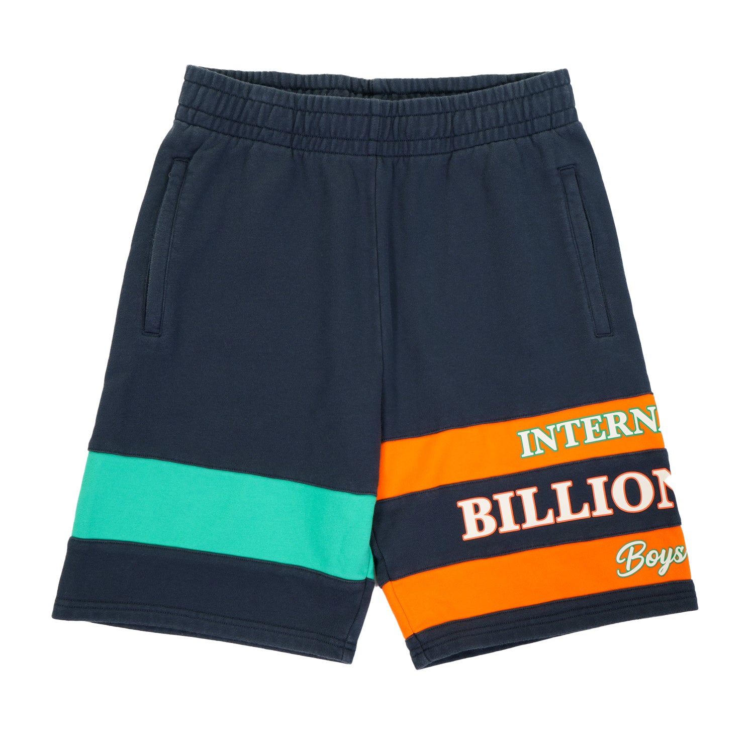 Internazionale Panelled Sweatshorts Navy