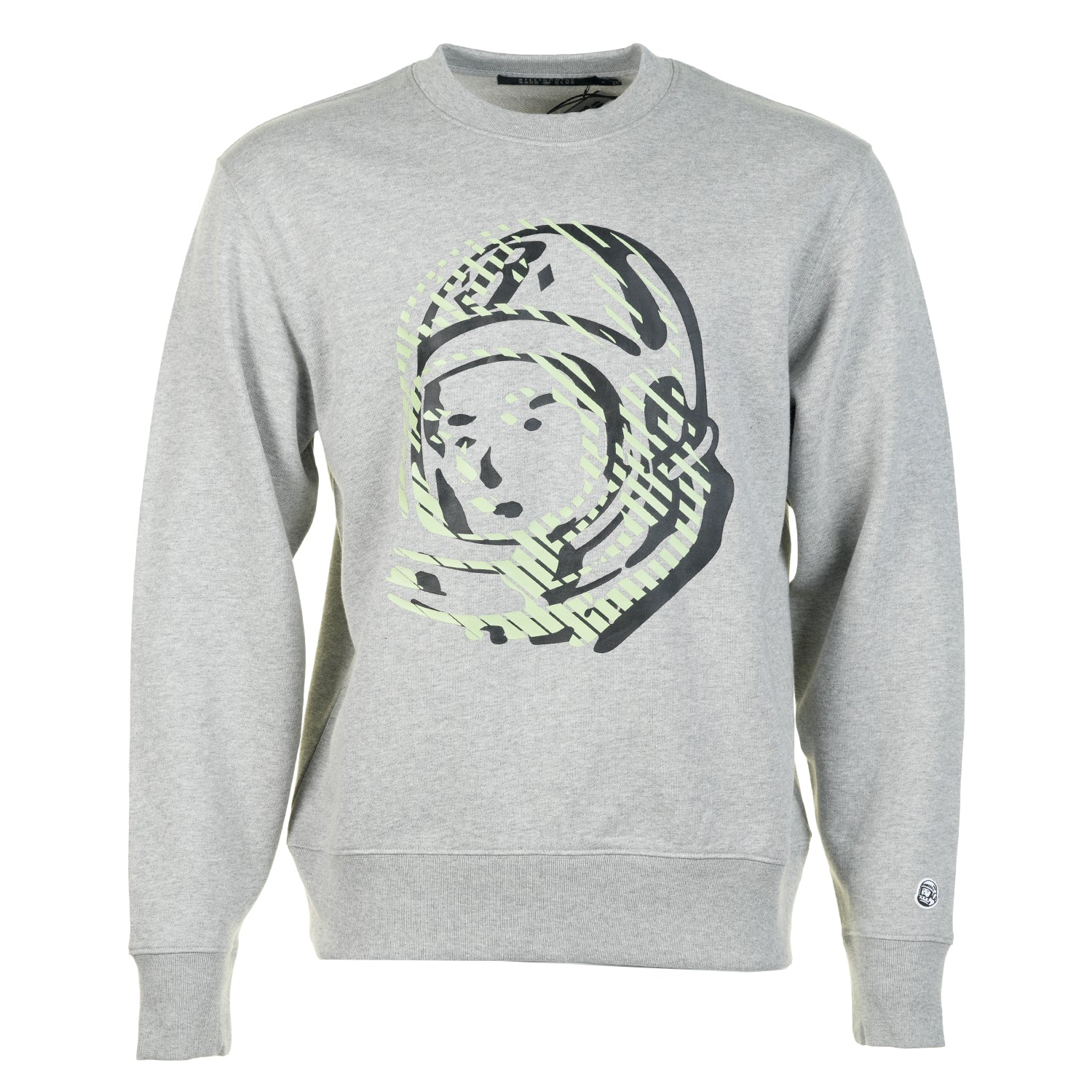 Billionaire Boys Club Glow Astro Crew Neck Sweatshirt Heather Grey
