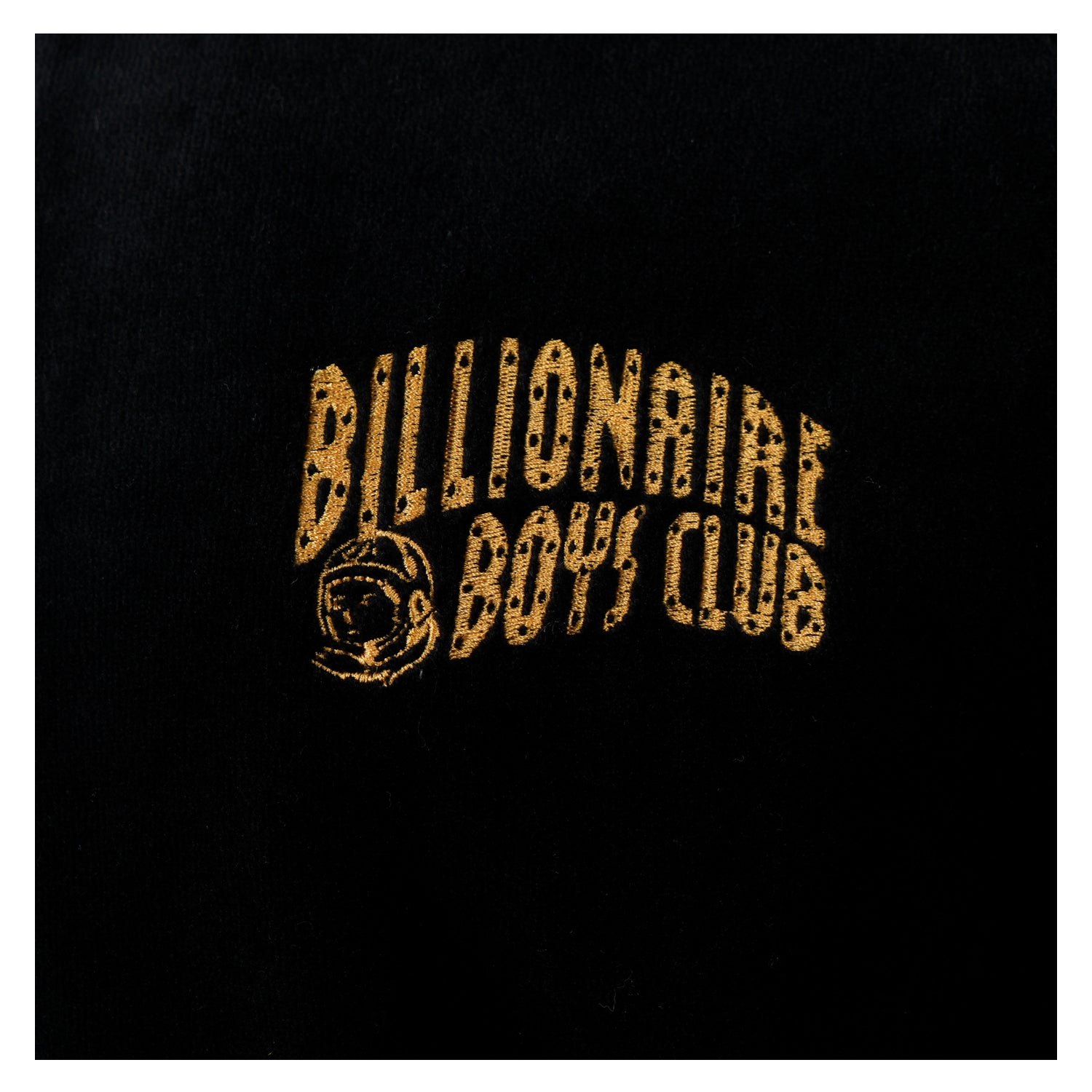 Logo Taped Velour Track Top Black