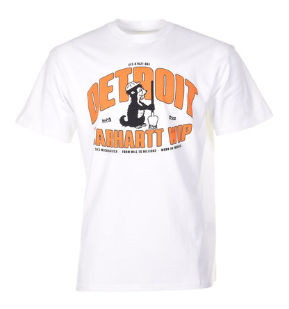 Short Sleeve Underground T Shirt White