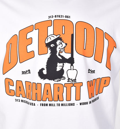 Short Sleeve Underground T Shirt White