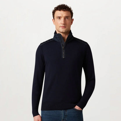 Kilmington Quarter Zip Dark Ink