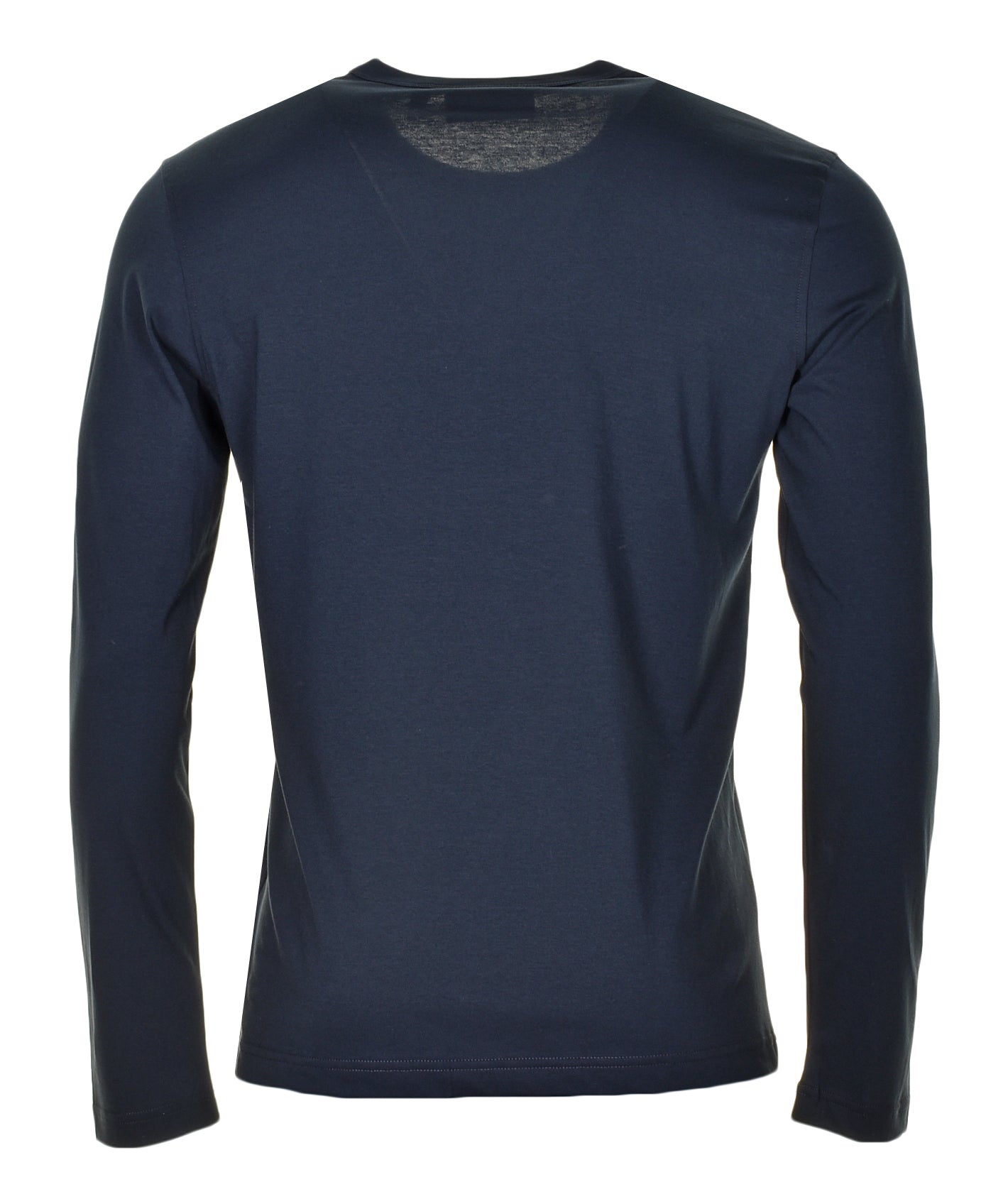 back of belstaff long sleeve tee in dark ink