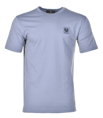 Belstaff Short Sleeve T Shirt Blue Flint