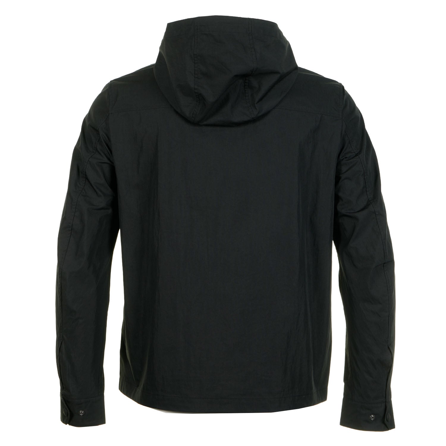 Back of Belstaff Container Overshirt Black