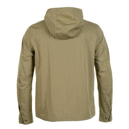 Back of Belstaff Container Overshirt Fatigue Green