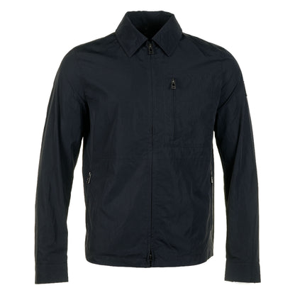 Belstaff Grid Overshirt Black