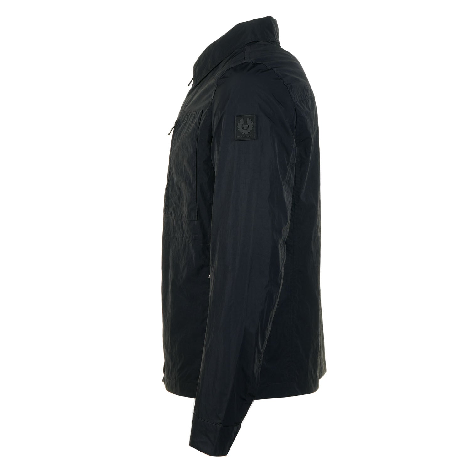Grid Overshirt Black