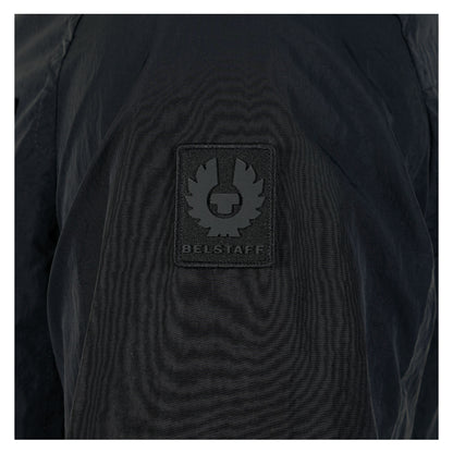 Grid Overshirt Black