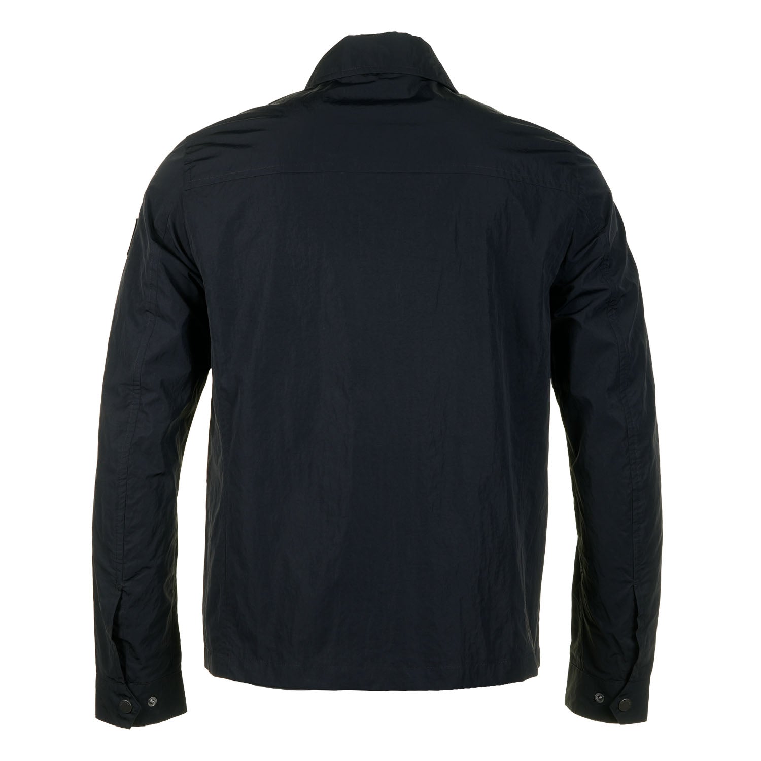 Grid Overshirt Black
