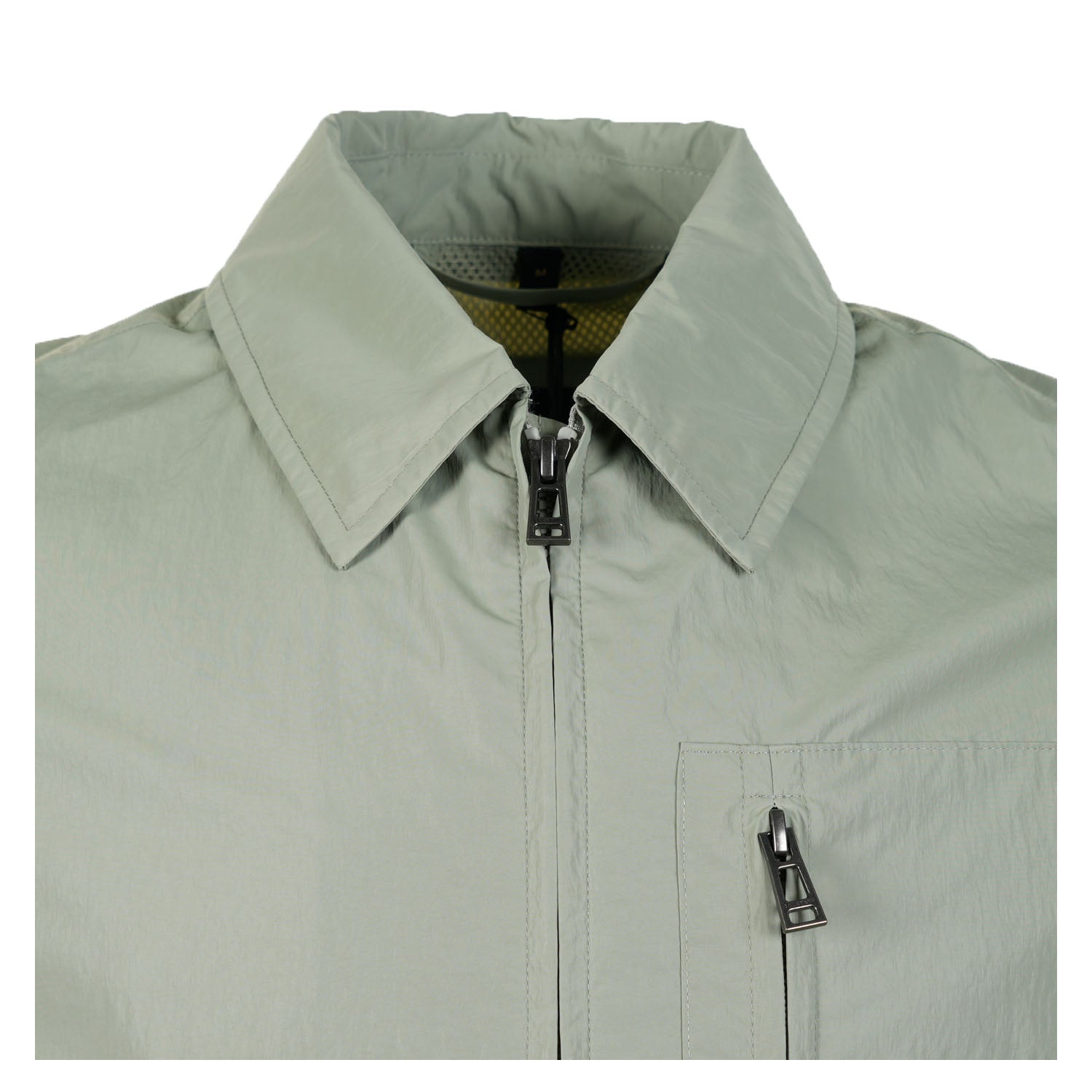 Grid Overshirt Lichen