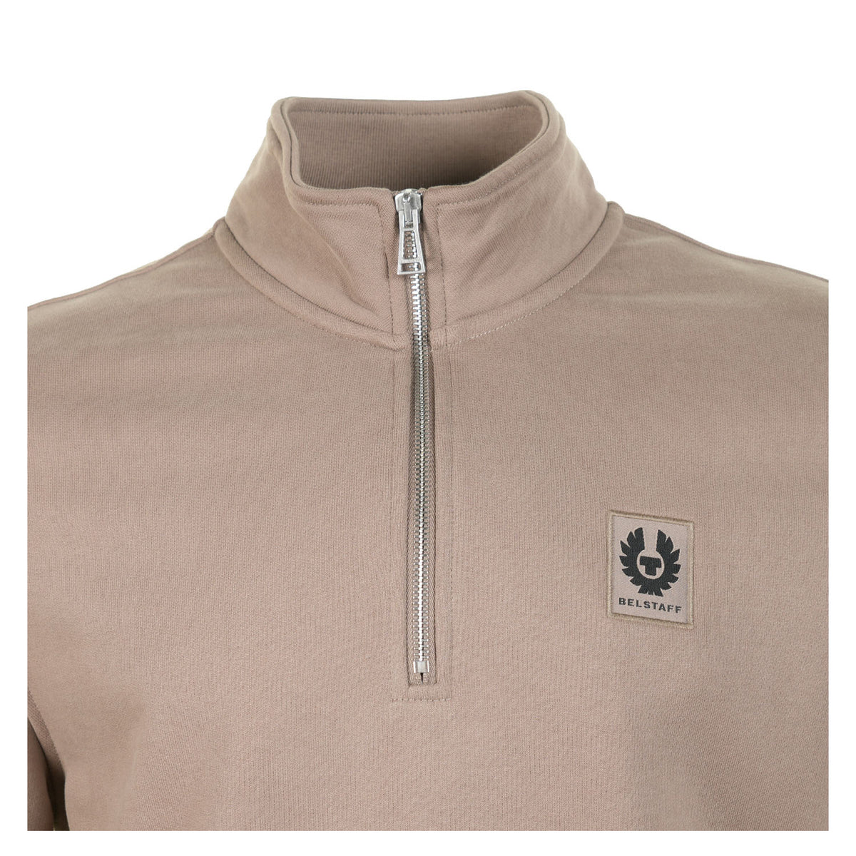 Quarter Zip Sweatshirt Dusty Taupe