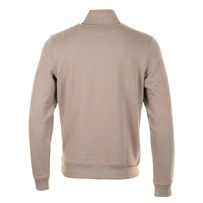 Quarter Zip Sweatshirt Dusty Taupe