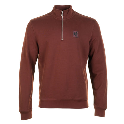 Quarter Zip Sweatshirt Oxblood
