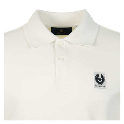 Long Sleeve Polo Shirt Silver Birch