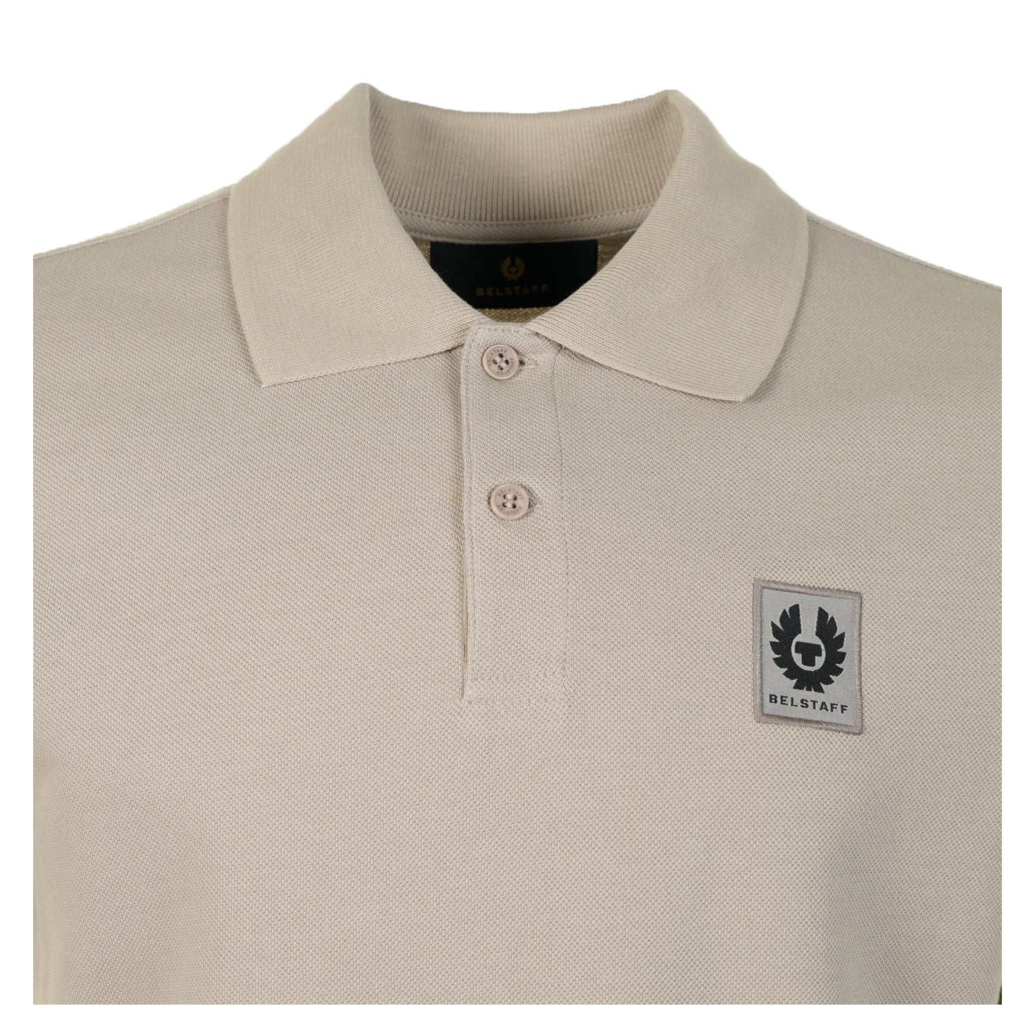 Short Sleeve Polo Shirt Dark Sand