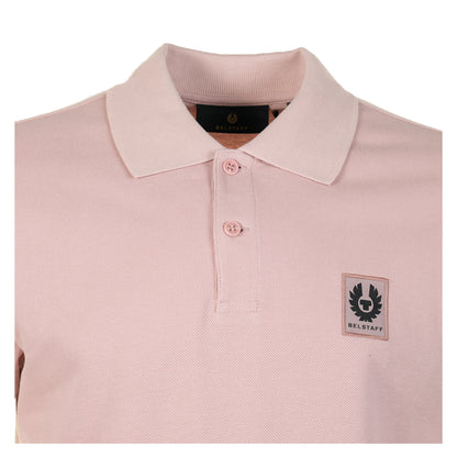 Short Sleeve Polo Shirt Dusk Pink