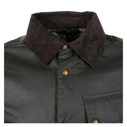 Ground Wax Jacket Faded Olive