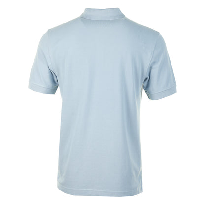 Short Sleeve Polo Shirt Mist Blue