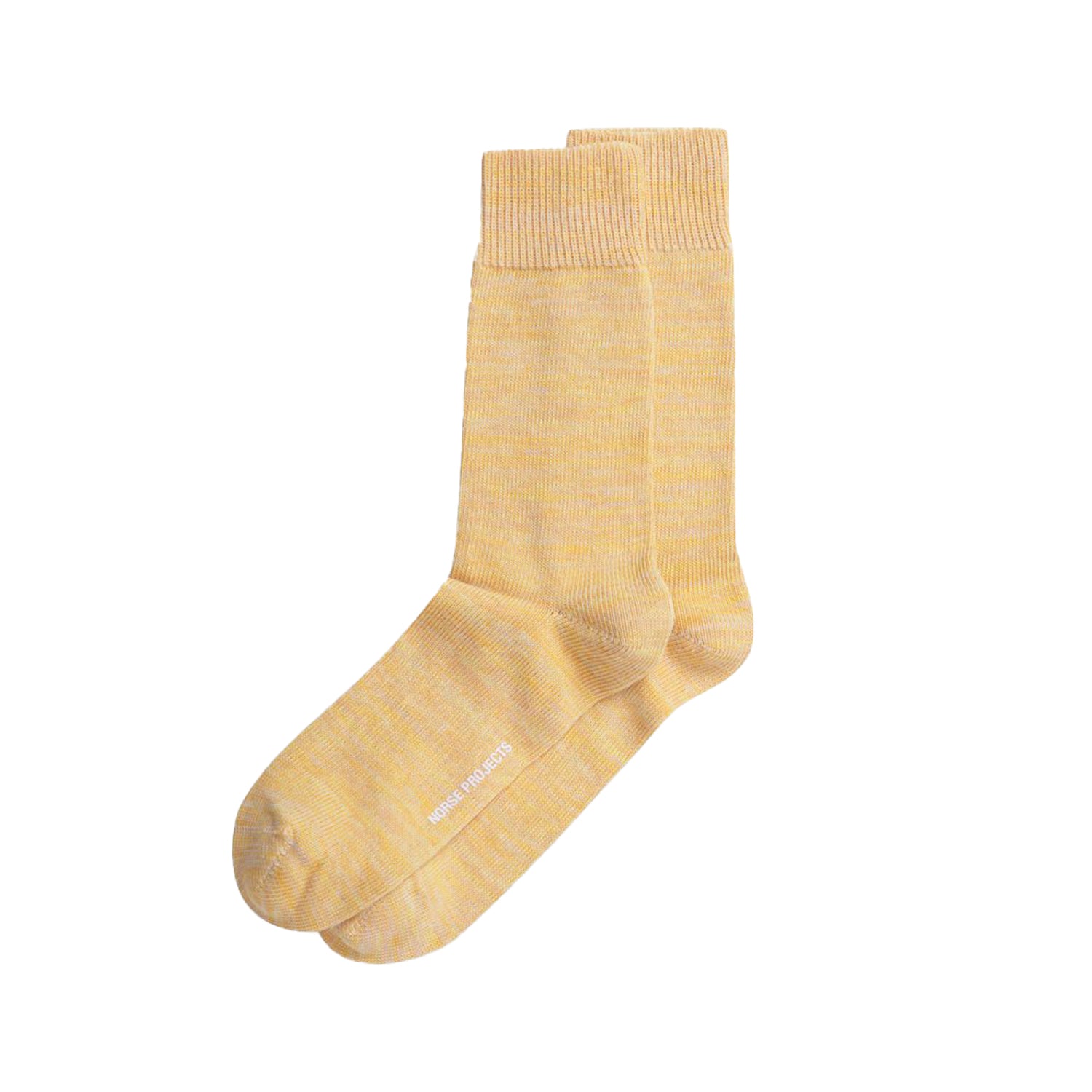Bjarki Heavy Cotton Twist Sock Warm Yellow