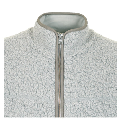 Bjerget Sherpa Wool Fleece Jacket Grey Melange