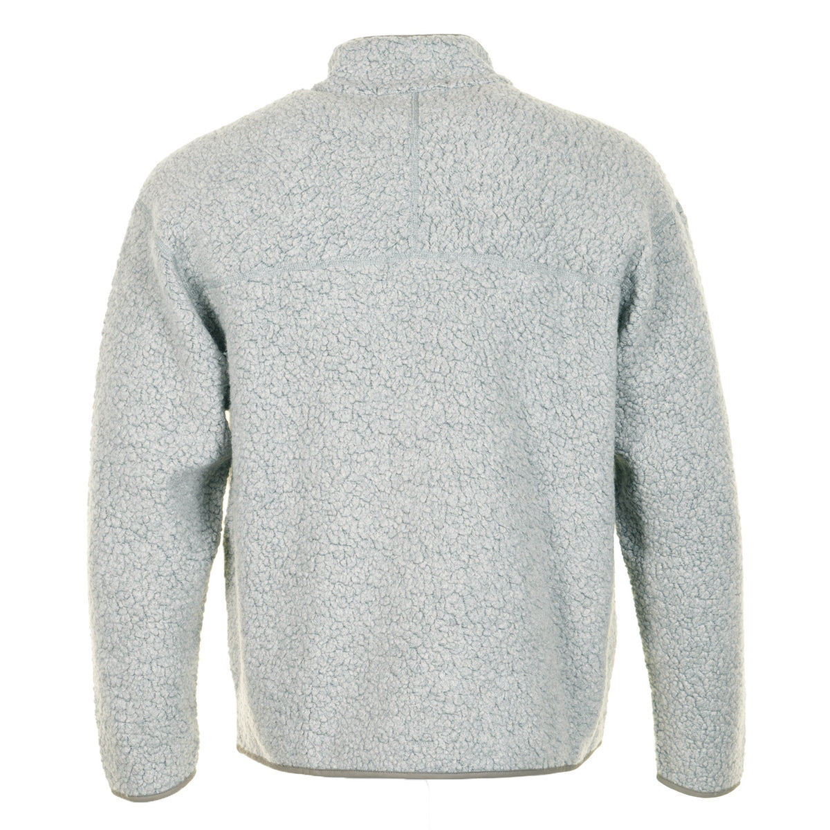 Bjerget Sherpa Wool Fleece Jacket Grey Melange