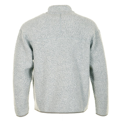 Bjerget Sherpa Wool Fleece Jacket Grey Melange