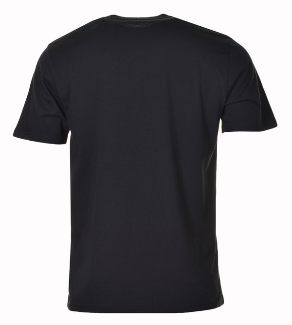 Short Sleeve Liquid Script T-Shirt Black