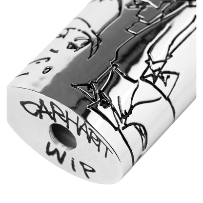 Blinkerfluid BIC Metal Lighter Case Silver