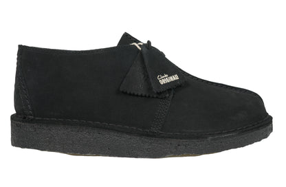 Desert Trek Shoe Black Suede