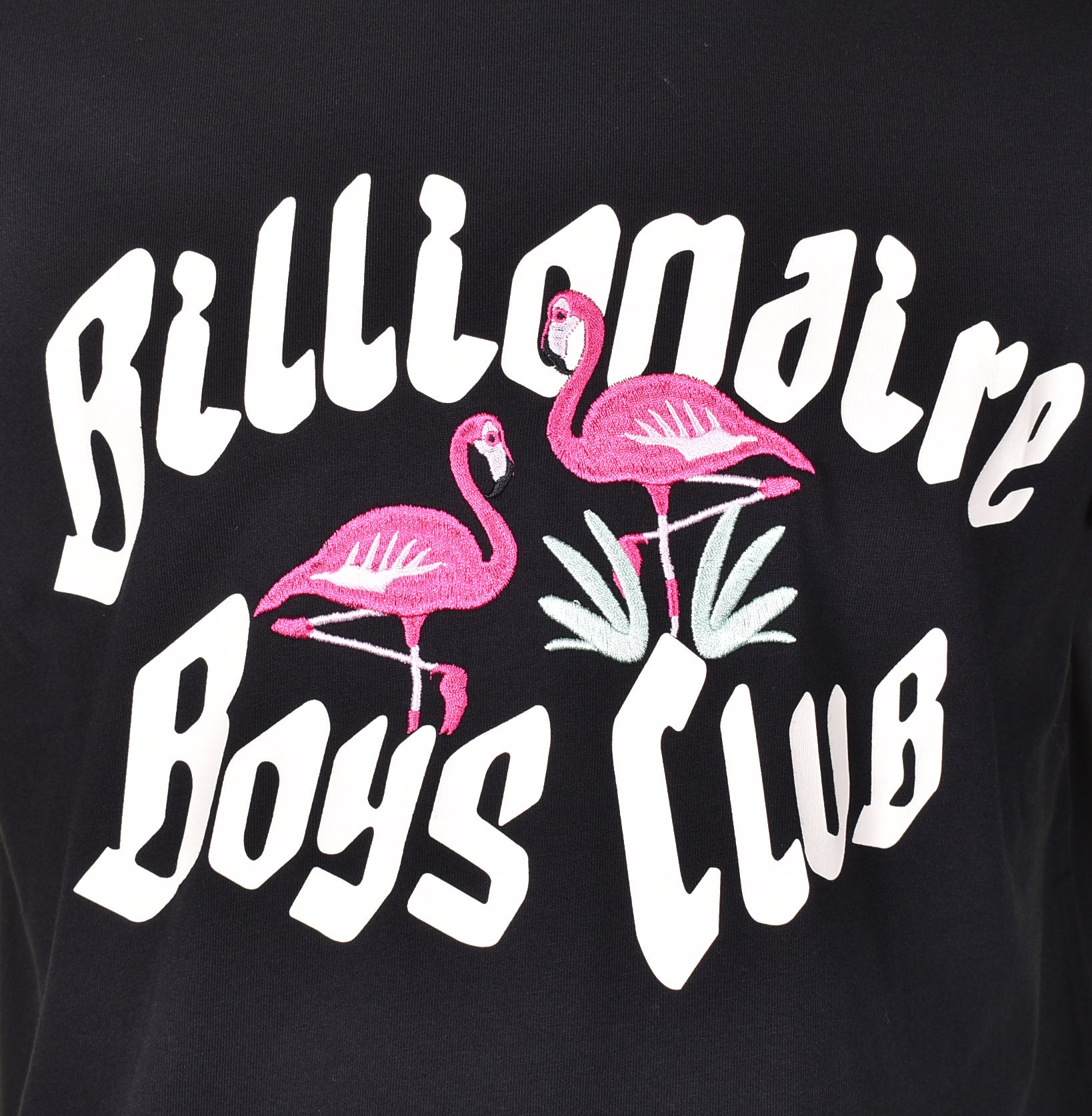 Flamingo T Shirt Black