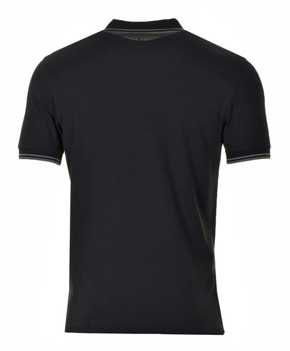 Twin Tipped Polo Shirt Black Field Green