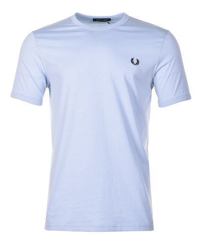 Ringer T Shirt Light Smoke