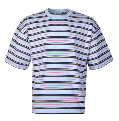 Short Sleeve Nathan Stripe T-Shirt Air Sky