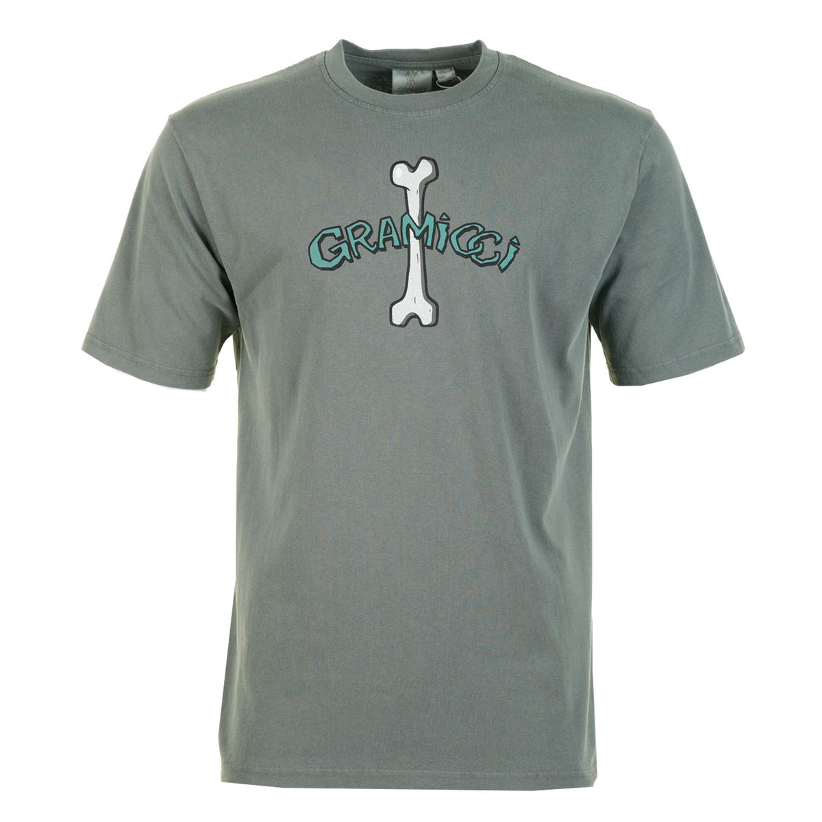 Bone Tee Sage Pigment Dyed