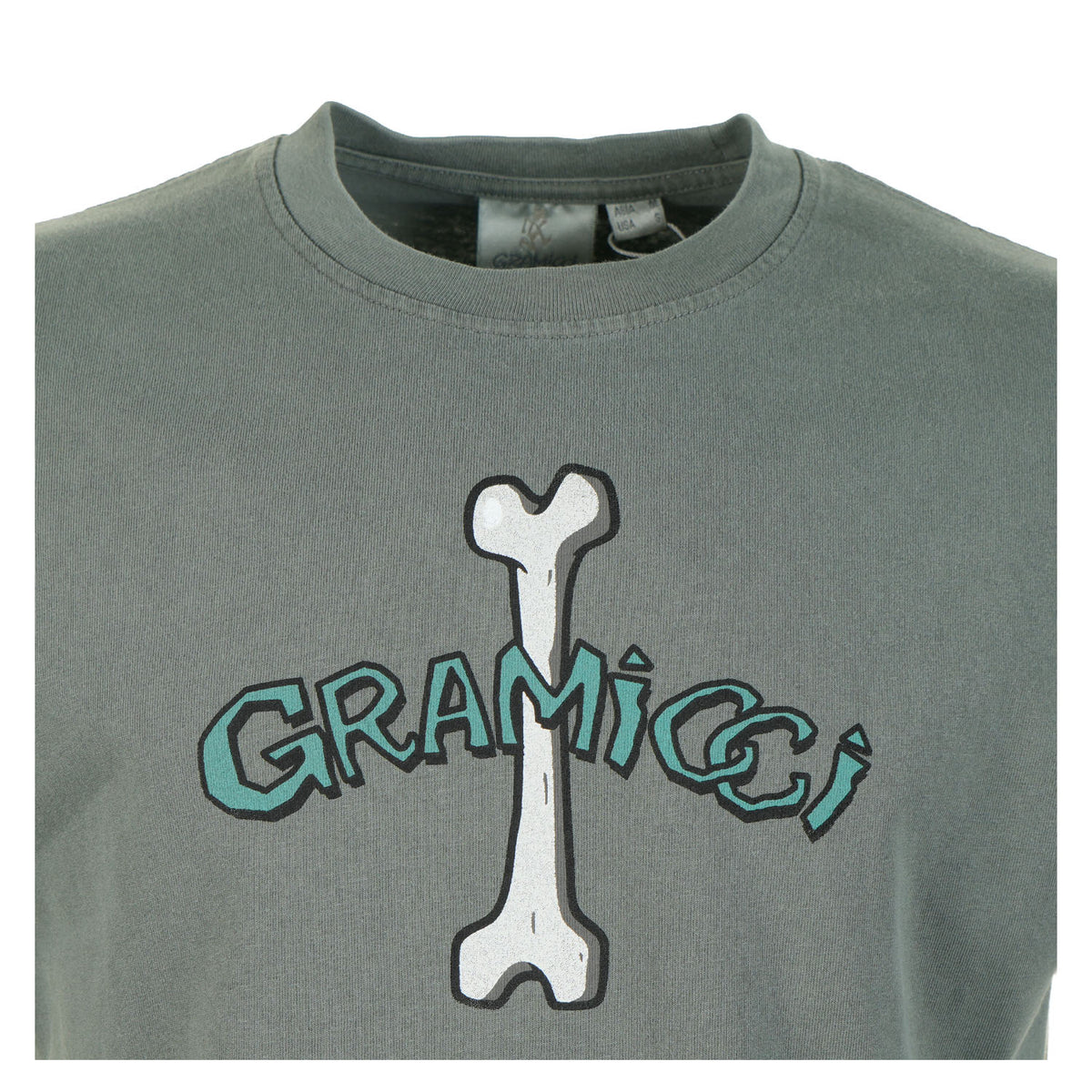 Bone Tee Sage Pigment Dyed