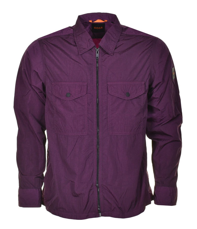 Lovel Zip Overshirt 510 Medium Purple