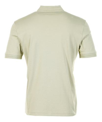Pe Interlock Short Sleeve Polo Shirt Open Green