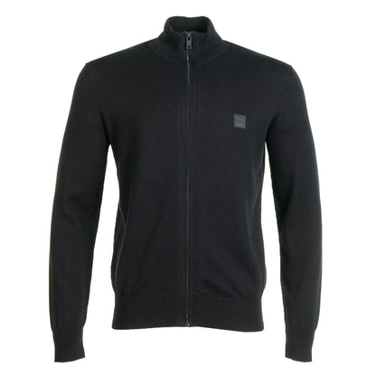 Kanozip Knitted Cardigan Jacket Black