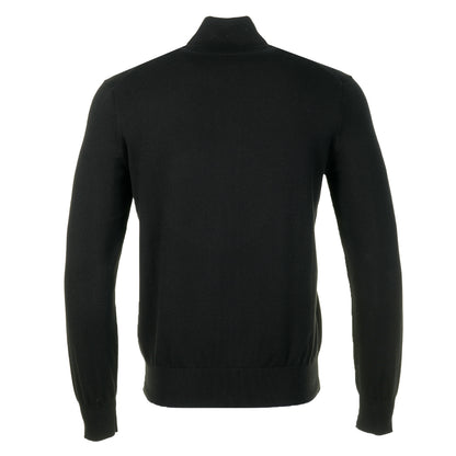 Kanozip Knitted Cardigan Jacket Black