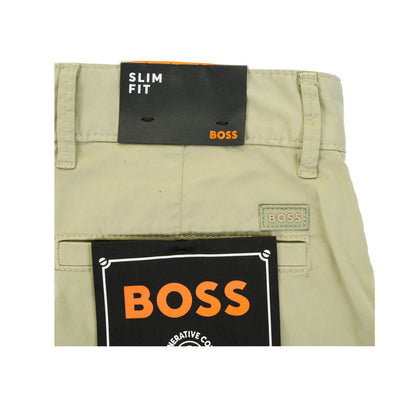 Chino Slim Shorts 370 Open Green