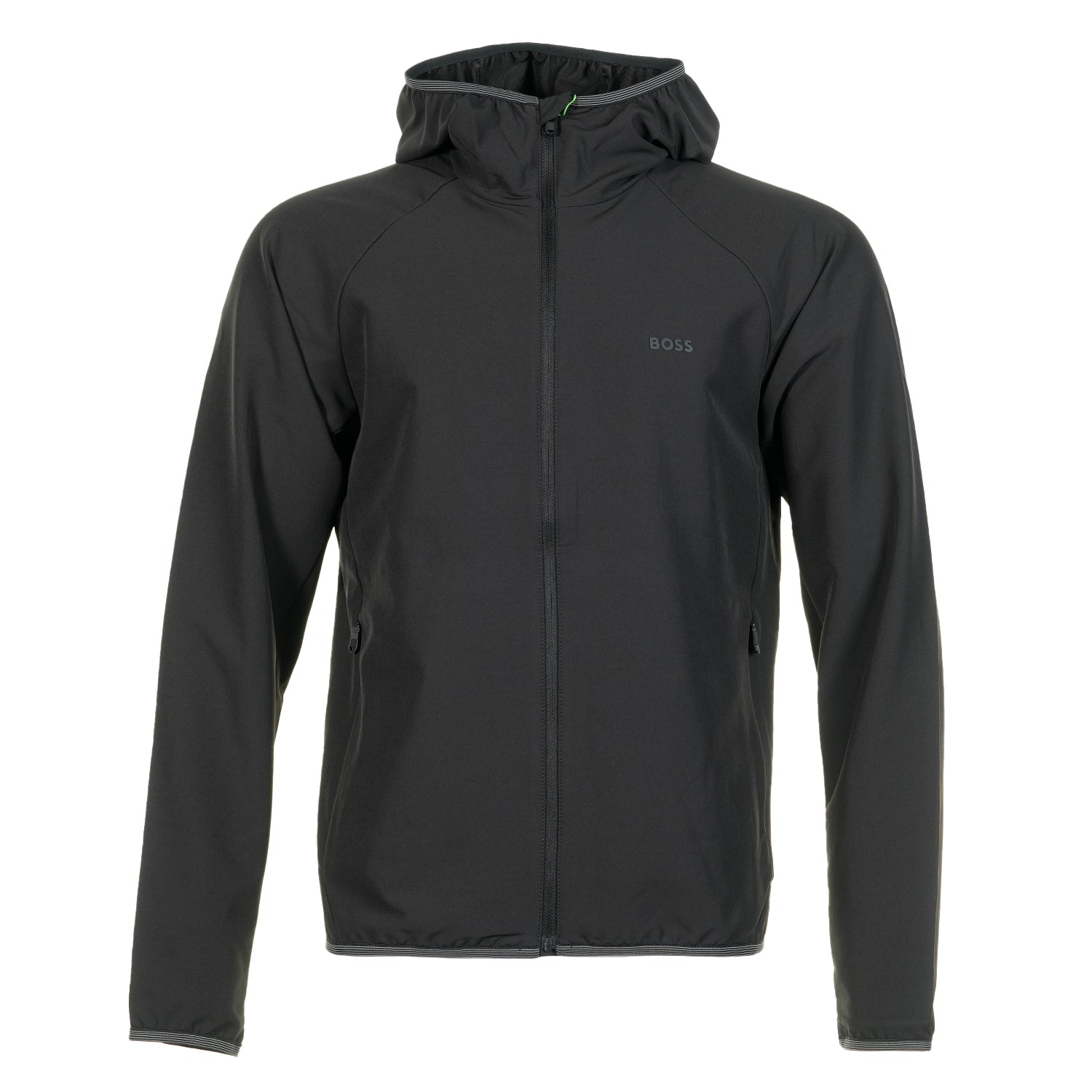 BOSS L Commuter Hooded Track Jacket Black