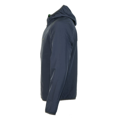 L Commuter Hooded Track Jacket Dark Blue
