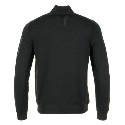 K Momentum X Hybrid Knitted Full Zip Jumper Black